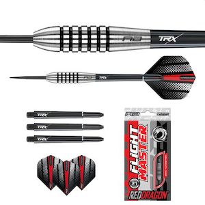 Steel Tip Darts: RED DRAGON FLIGHT MASTER SWINGFIRE 2 | 80% TUNGSTEN
