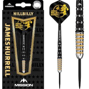Steel Tip Darts: MISSION JAMES HURRELL 90% TUNGSTEN | V2