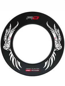 Dartboard Equipment: RED DRAGON JONNY CLAYTON DARTBOARD SURROUND