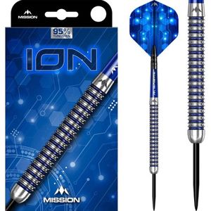 Steel Tip Darts: MISSION ION 95% TUNGSTEN