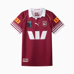 State Of Origin Merchandise: PUMA QLD MAROONS REPLICA HOME JERSEY 2026