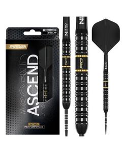 Steel Tip Darts: RED DRAGON ASCEND 90% TUNGSTEN | PARALLEL