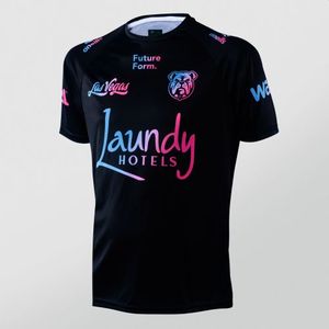 Kids Nrl: ONEILLS BULLDOGS KIDS LAS VEGAS WARM UP TEE 2026