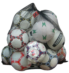 New Zealand Volleyball: 85106      ~ NYLON MESH BALL CARRY BAG