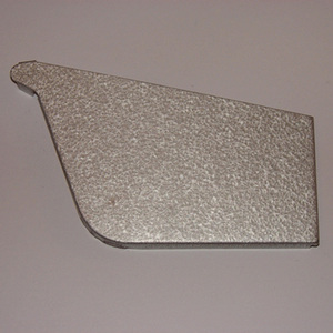 Products: Left Hand Stop end Zincalume - Streamline Spouting