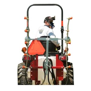 300L Croplands TrailPak Sprayer with Vertiboom • Croplands Spray