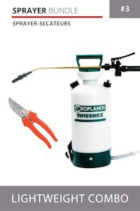 Products: SW320 Swissmex Knapsack Sprayer & Secateurs Bundle • Croplands Spray