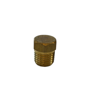 Brass Fittings: Brass Plug 1/4 • Croplands Spray
