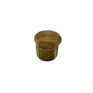 Brass Fittings: Brass Plug 3/4 • Croplands Spray
