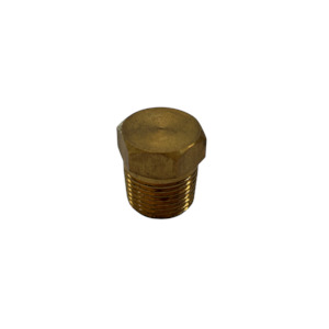 Brass Plug 3/8 • Croplands Spray