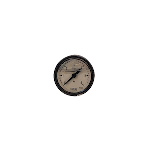 Components: Rear Entry 0-6 Bar Sprayer Pressure Gauge (For 12V Reg) • Croplands Spray