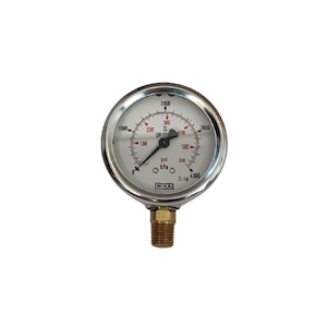 Components: Bottom Entry Sprayer Pressure Gauge 1/4" 63mm 4000KPA • Croplands Spray