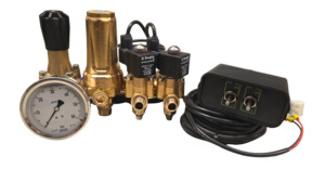 Products: Electric Controls 2 Section Brass • Croplands Spray