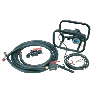 Chemical Mixing & Transfer: Portable Mini Bulk Chemical Transfer System with 12v Shurflo Pump • Croplands Spray