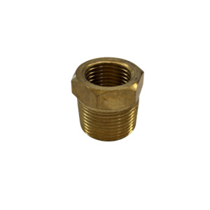 Brass Fittings: Brass Reducing Bush 3/4 X 1/2 • Croplands Spray