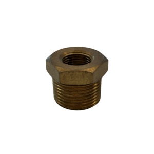Brass Fittings: Brass Reducing Bush 3/4 X 1/4 • Croplands Spray