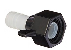 12 Volt Sprayer Parts: Shurflo Straight with 13mm hose tail