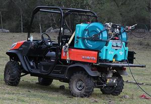 Deckmount & UTV Sprayers: Rapid Spray Scout 360 litre UTV weed sprayer with Twin 100 mtr or 150 mtr Buddy Reel