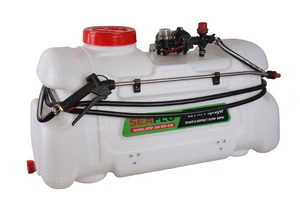 Products: Seaflo ATV sprayer with 60 psi / 7.6 Litres per minute HI Flow pump – 60Ltr