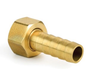 Brass Coupler/Hose tails: Brass Hose Tails 10mm with 1/2″ Hex Nut