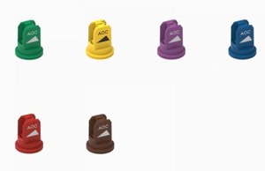 Air Off Centre Spray Nozzle – Yellow 80 deg ARC- 02