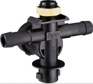 Nozzles: Braglia Nozzle Holder 13mm tail Double Hose Tail Body