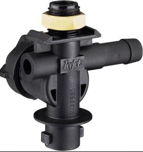 Braglia Nozzle Holder 13mm tail Single Right Hose Tail Body