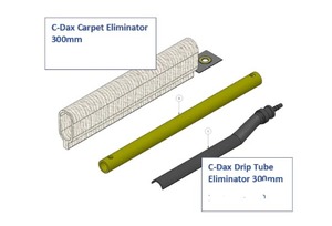 Products: C-Dax Weedwiper Drip Tube eliminator 300mm