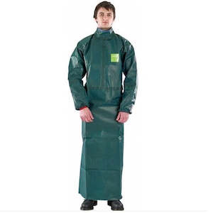 Safety Gear: Alphatec 4000 Apron, with sleeves for chemical handling XL