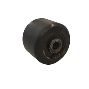 Harvester Parts: Roller, rubber, double bearing 90mm OD  harvest