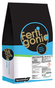 Fertilisers: Fertigonia 20-9-17 Foliar Feed 25kg