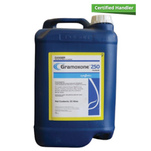 Herbicides: Gramoxone 250 Herbicide 20L - Certified Handler required
