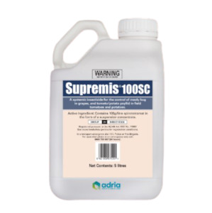 Insecticides: Supremis 100SC Insecticide 5L - psyllid control (NON-DG)