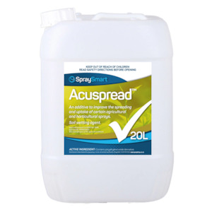 Additives: SpraySmart Acuspread 1000 20L (Non-DG)