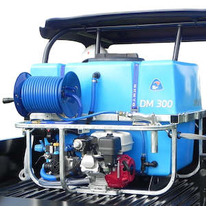 Traymount Sprayers: DM200 Deckmount Sprayer 200L, 30M Reel, 30LPM 280PSI Spray Pump