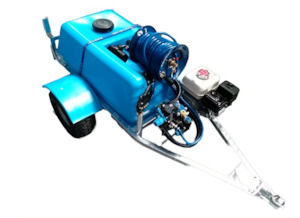 200L Trailer Sprayer, with 30M reel, Honda + Poly2030