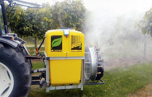 Three Point Linkage Sprayers: Caffini Speedy 3P, 3PLT Turbo Fan Sprayer 400L, 600mm fan
