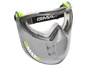 Eye Protection: Gmax Face shield clear, vented, flip-up