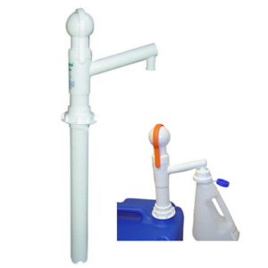 Measuring Jugs: Ezi-action Drum Pump 20L with safety measure