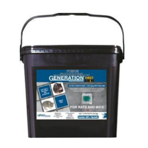 Pest Control: First Strike Rat & Mice soft bait in a teabag 5.5kg