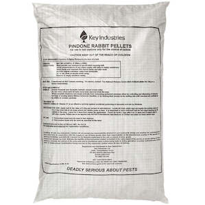Pest Control: Pindone Rabbit Pellets 25Kg