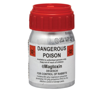 Magtoxin 100g 166 pellets For control of rabbits
