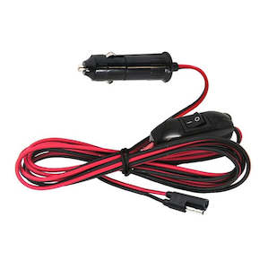 Sprayer Components: SpraySmart 12V Wiring Loom, 2pin to cigarette plug with switch