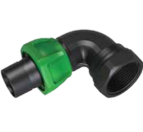 Low Density Fittings: Elbow, Low Density Female 50mm