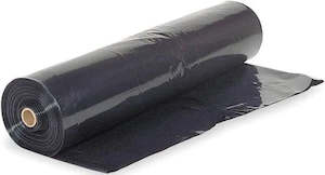 Polythene film 1800mm x 1000M x 20um Black