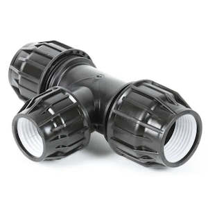 Irrigation Fittings: Tee, Medium Density reducer 32x25mm