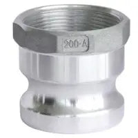 Camlock Hose Coupler, 152mm Aluminium Type A