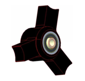 Harvester Parts: Shaker 3 point for kumara harvester with bearing