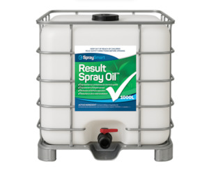Additives: SpraySmart Result spray oil 1000L