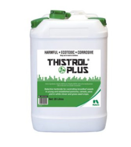 Cropping Seasonal Chemicals: Thistrol Plus MCPB herbicide for new pasture 20L